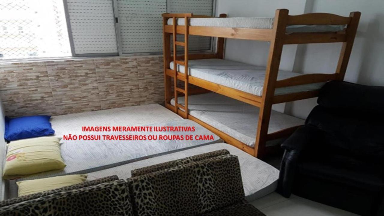 Kitnet Guilhermina Frente Feirinha E Mar Praia Grande  Ngoại thất bức ảnh